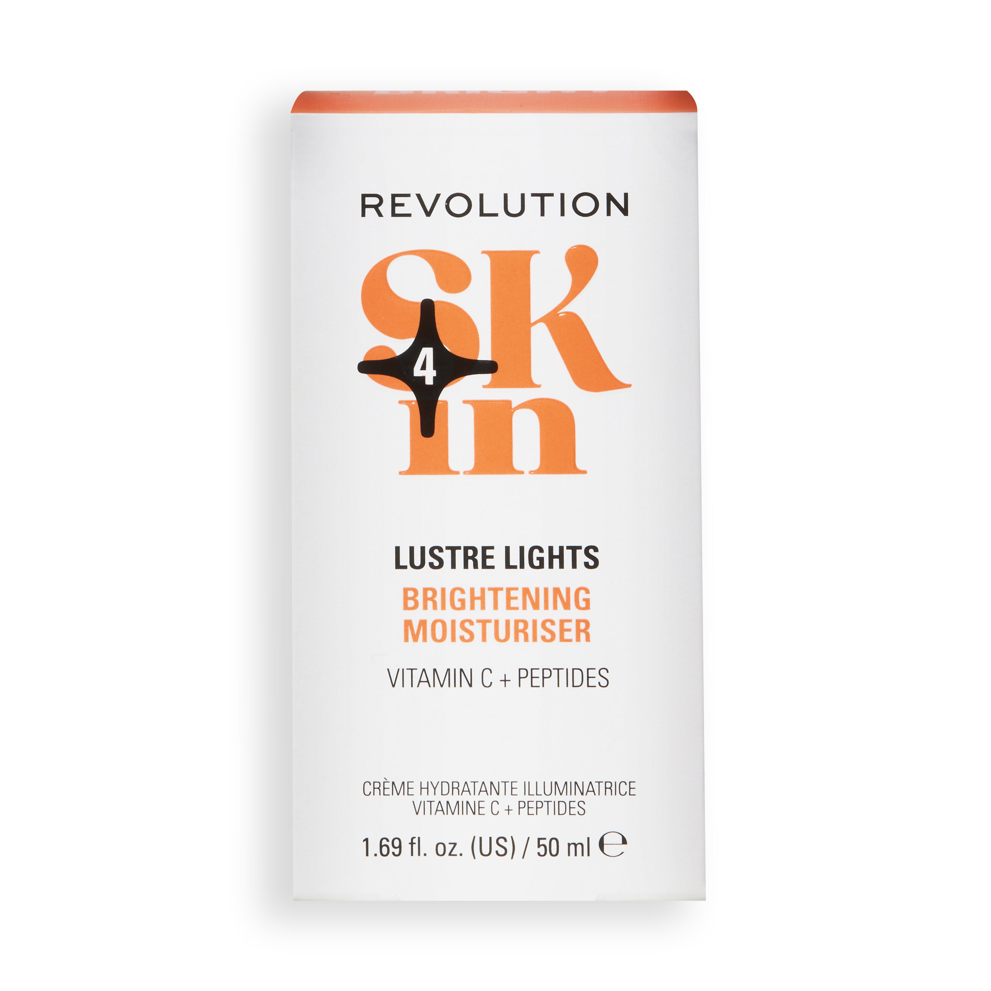Revolution Skin Lustre Lights Vitamin C & Peptides Brightening Moisturiser