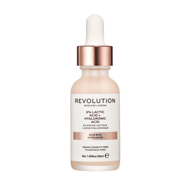 Revolution Skincare Mild Exfoliator - 5% Lactic Acid + Hyaluronic Acid