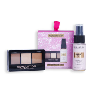 Makeup Revolution Mini Contour & Glow Gift Set