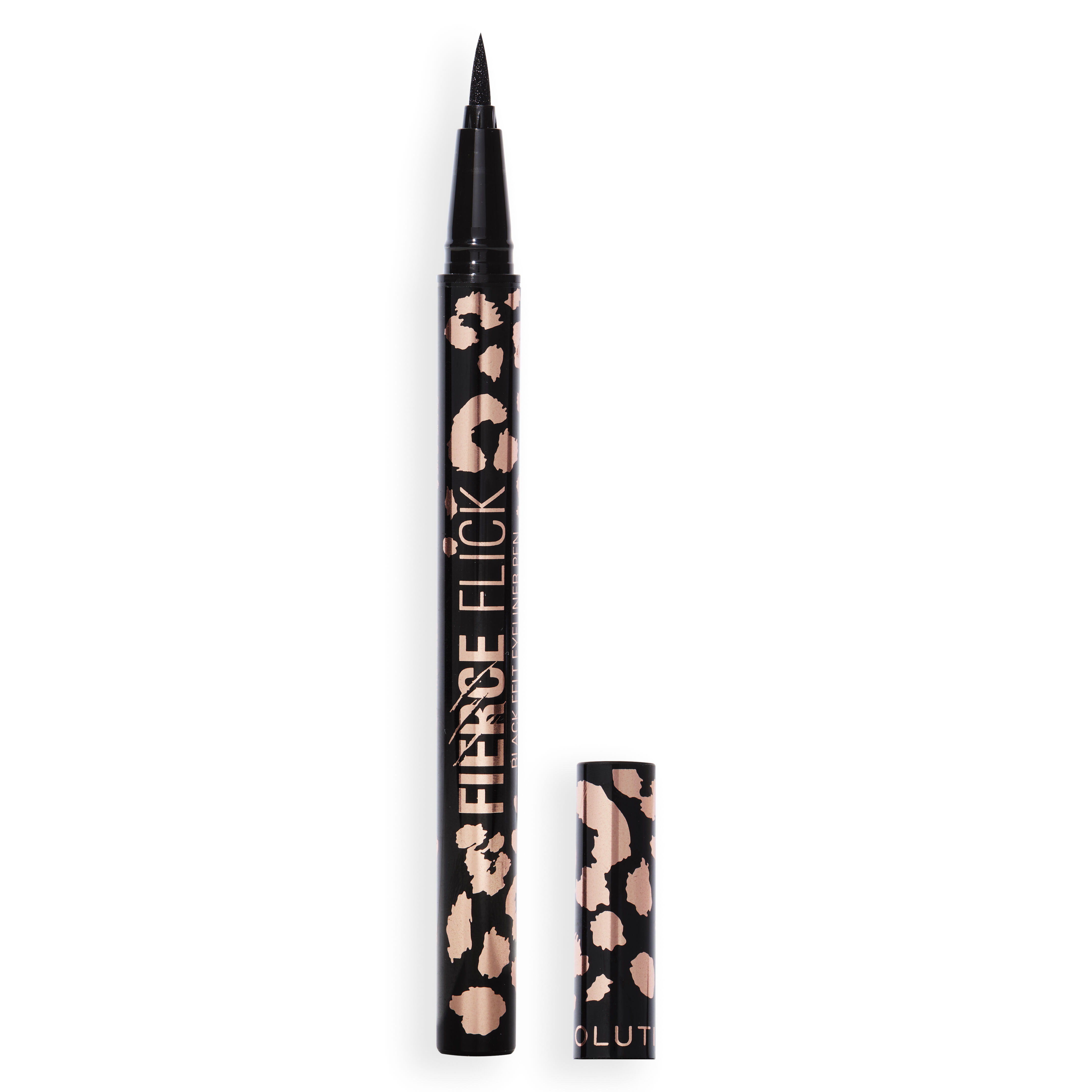 Revolution Fierce Flick Felt Eyeliner Pen Black