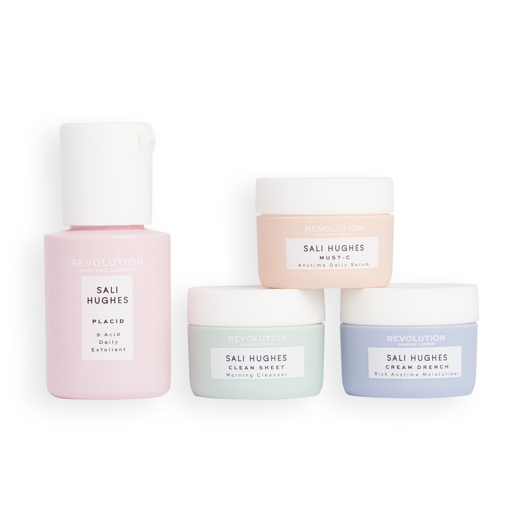 Revolution Skincare X Sali Hughes My Essentials Mini Set with Moisture Cream
