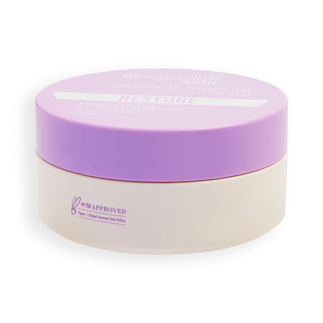 Revolution Skincare Pearlescent Purple Bakuchiol Smoothing Undereye Patches