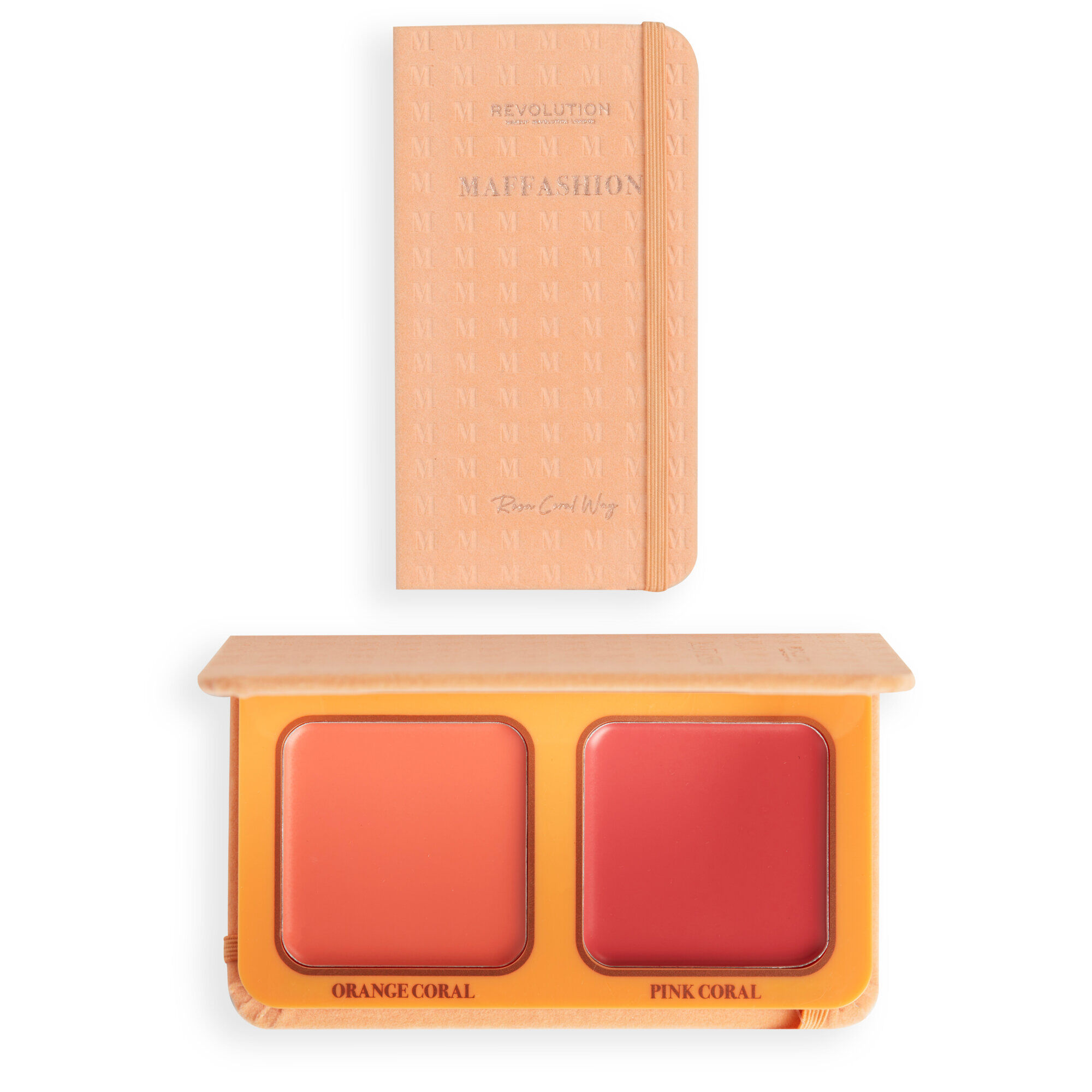 Makeup Revolution X Maffashion Cream Blush Duo Rosa Coral Way