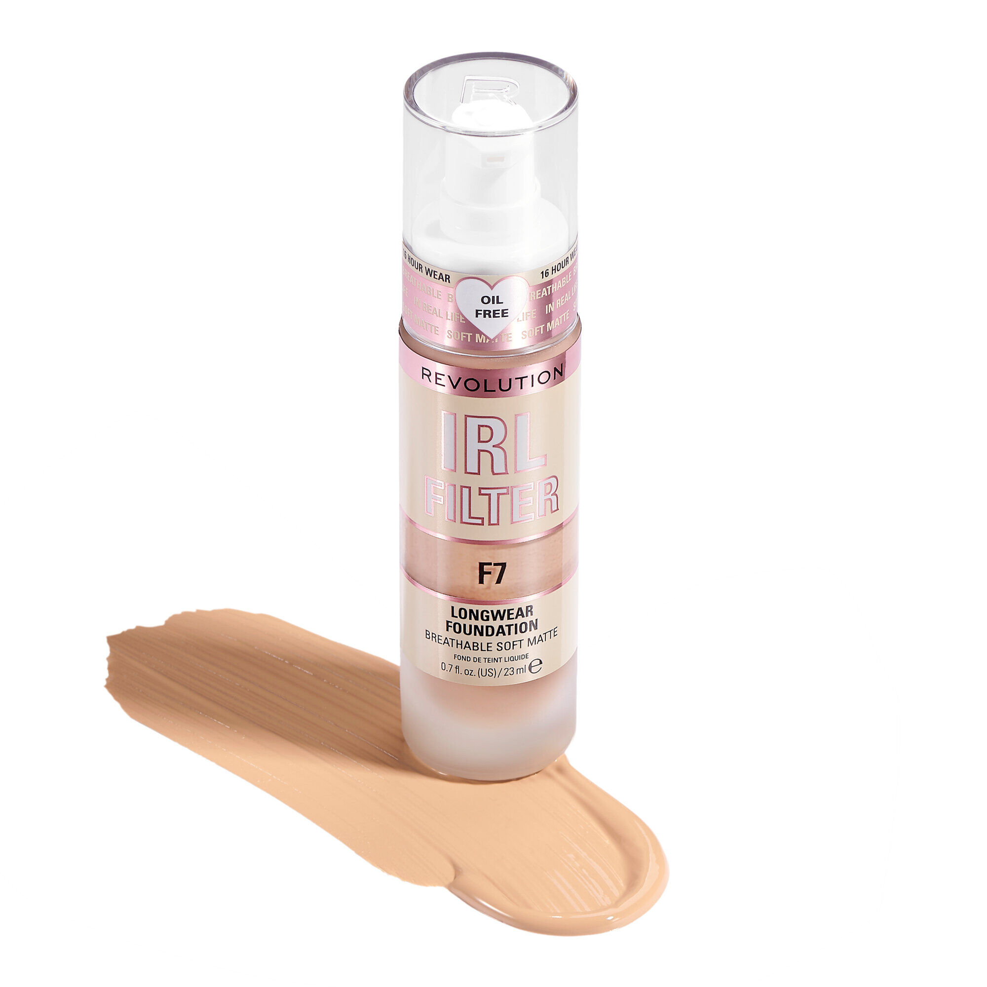 Revolution IRL Filter 16H Longwear Soft Matte Foundation F7