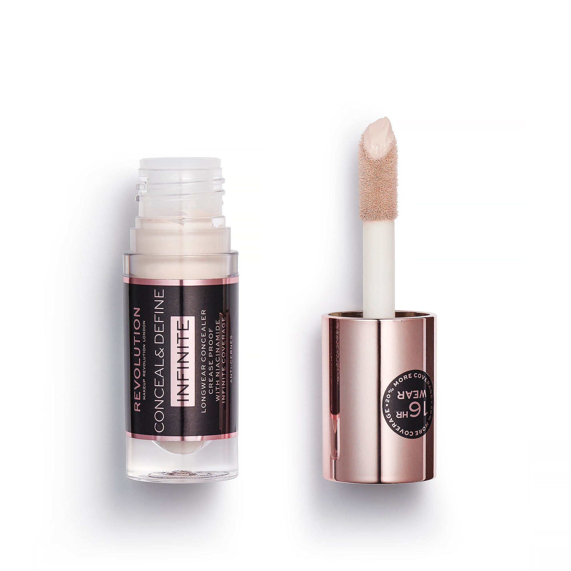 Makeup Revolution Conceal & Define Infinite Longwear Concealer (5ml) C0.5