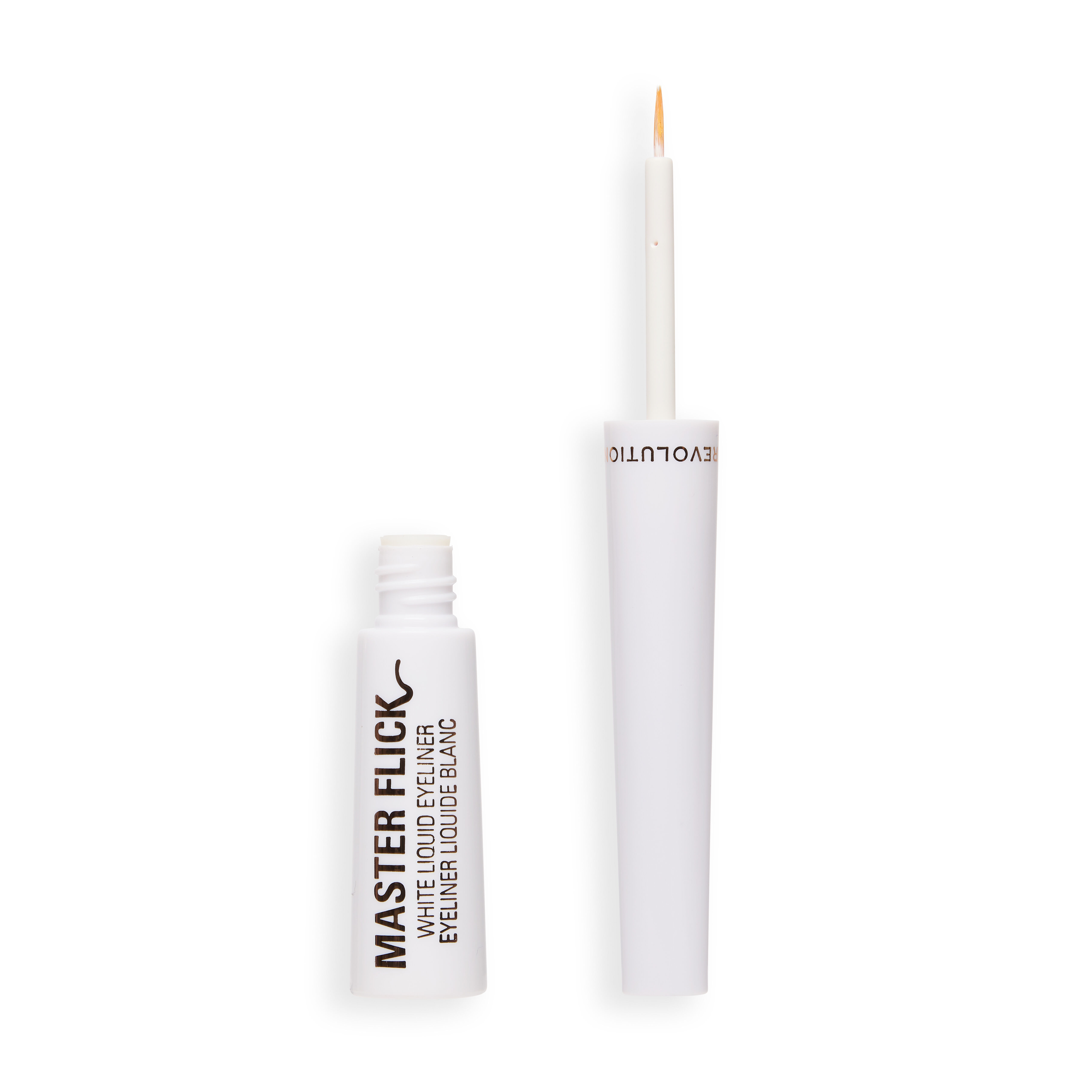 Revolution Master Flick Dip Liquid Eyeliner Snowy White