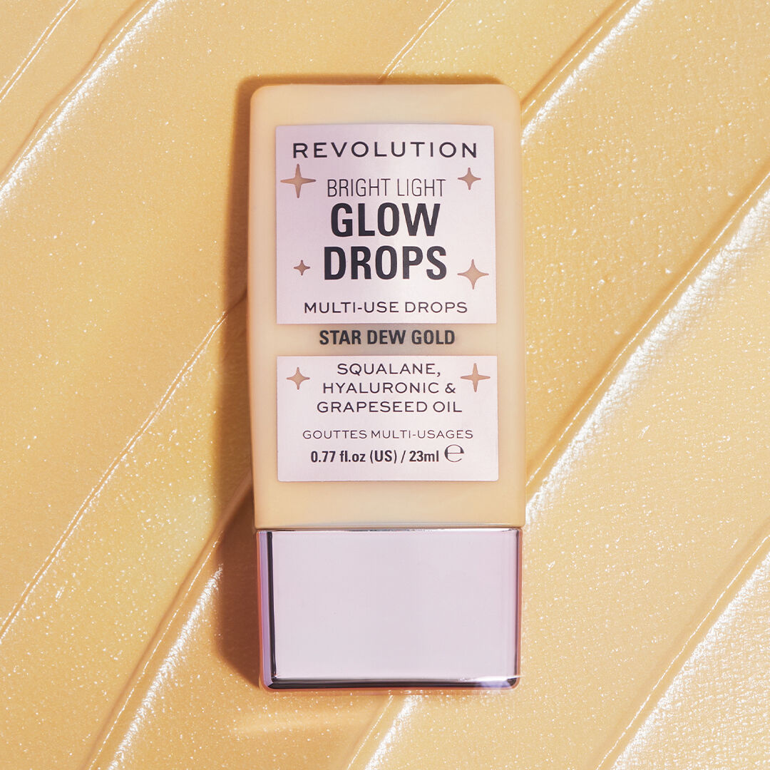 Makeup Revolution Bright Light Glow Drops Golden Star Dew