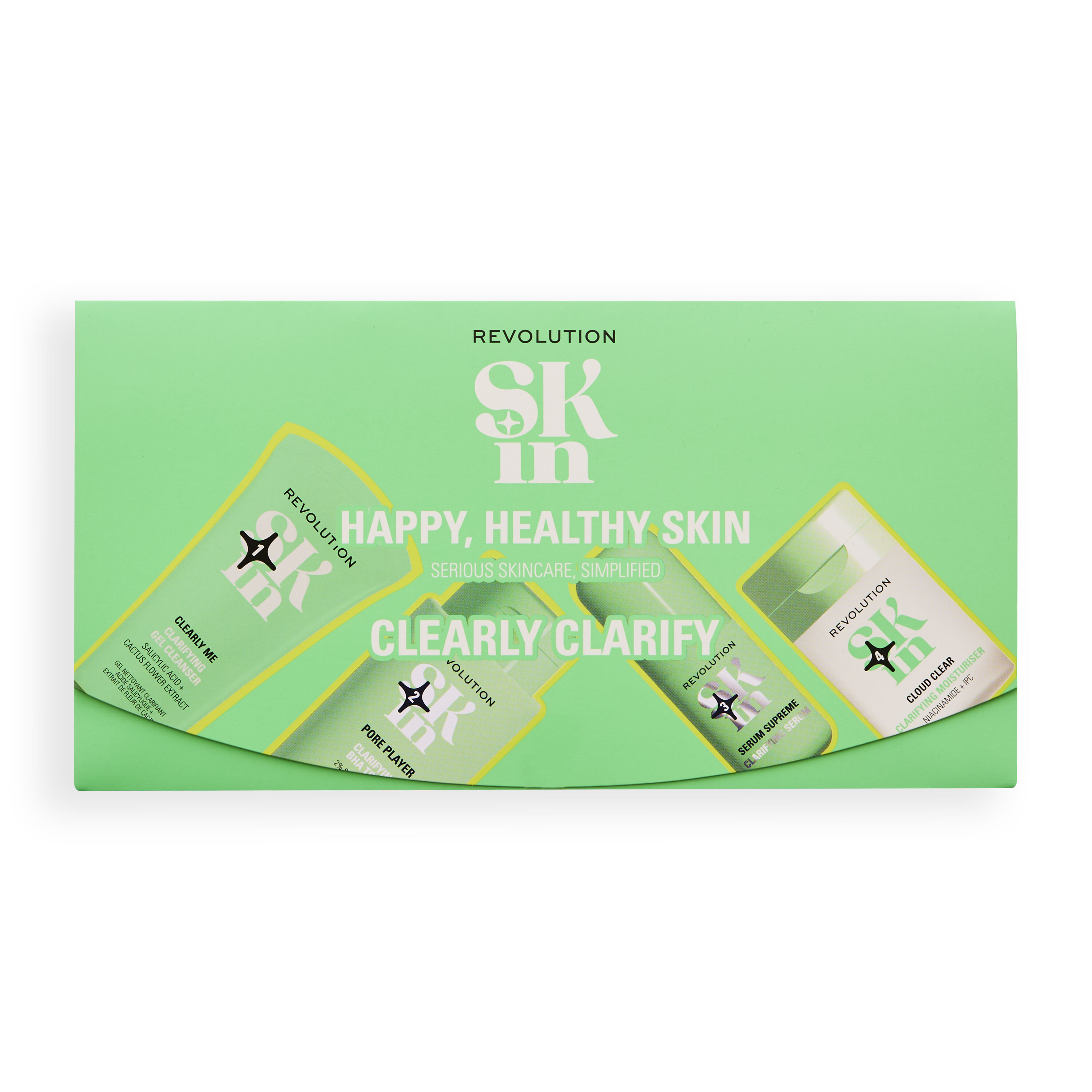 Revolution Skin Clearly Clarify Routine Sachet Sample