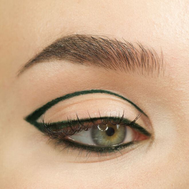 Makeup Revolution Felt & Kohl Eyeliner Green