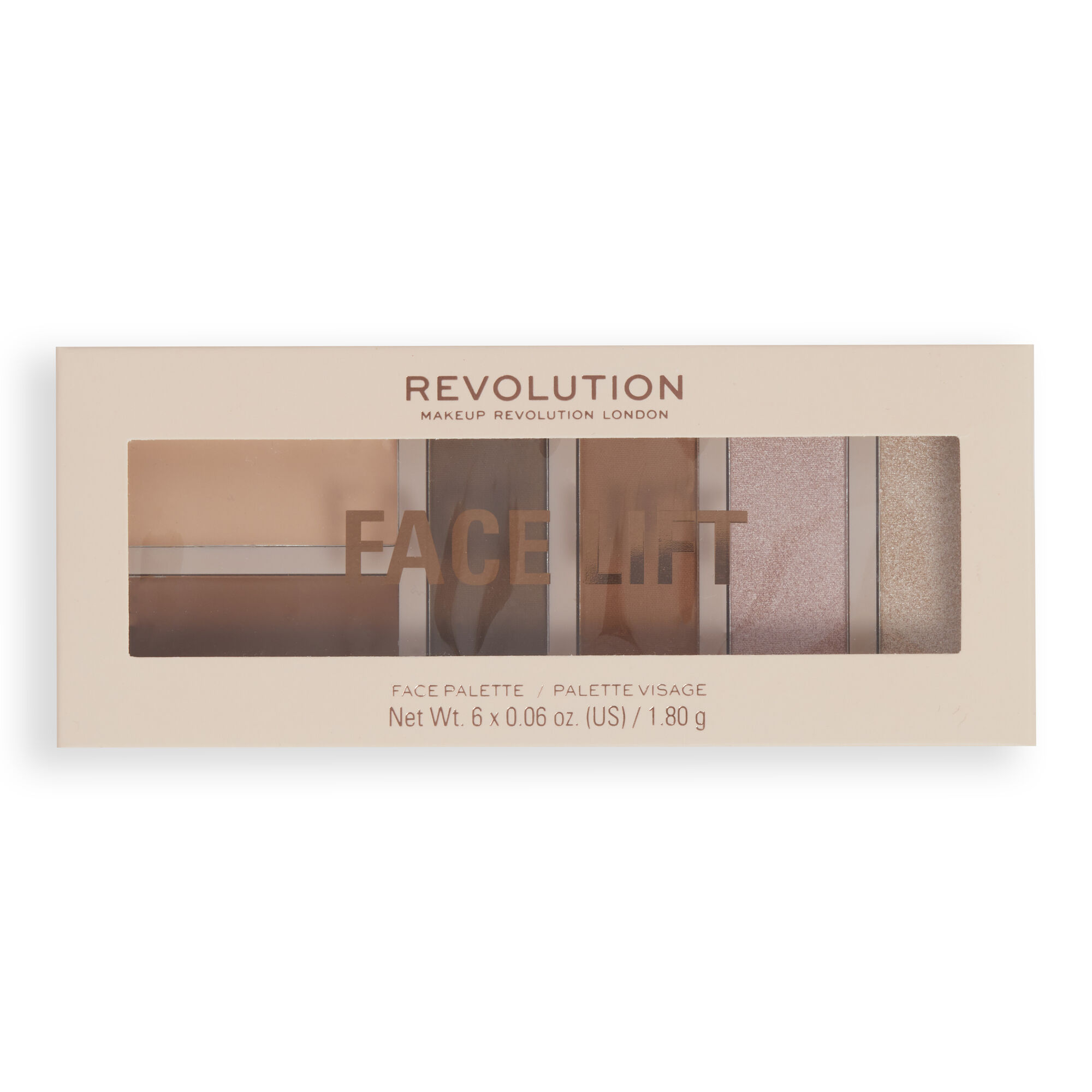 Makeup Revolution Face Lift Palette Light to Medium