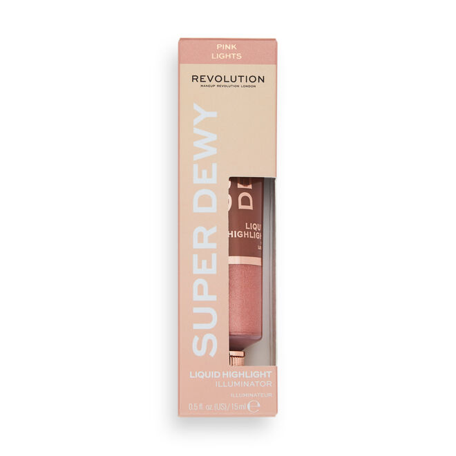 Makeup Revolution Superdewy Liquid Highlighter Pink Lights