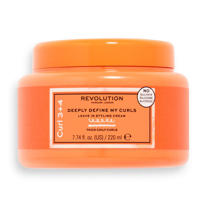 Revolution Haircare Deeply Define My Curls Leave In Styling Cream
