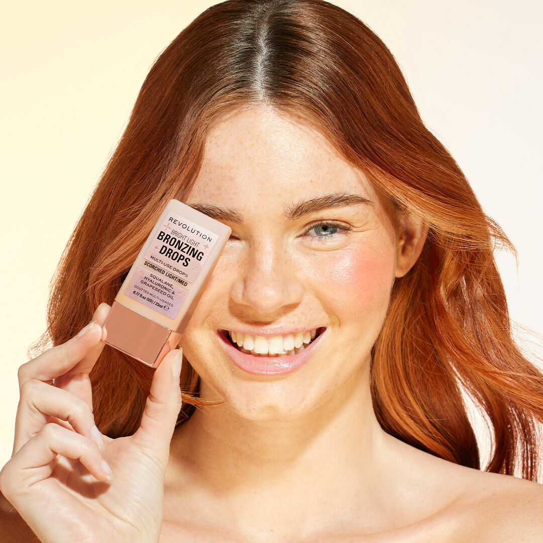 Makeup Revolution Bright Light Blush Drops Pink Rosie Revolution Beauty