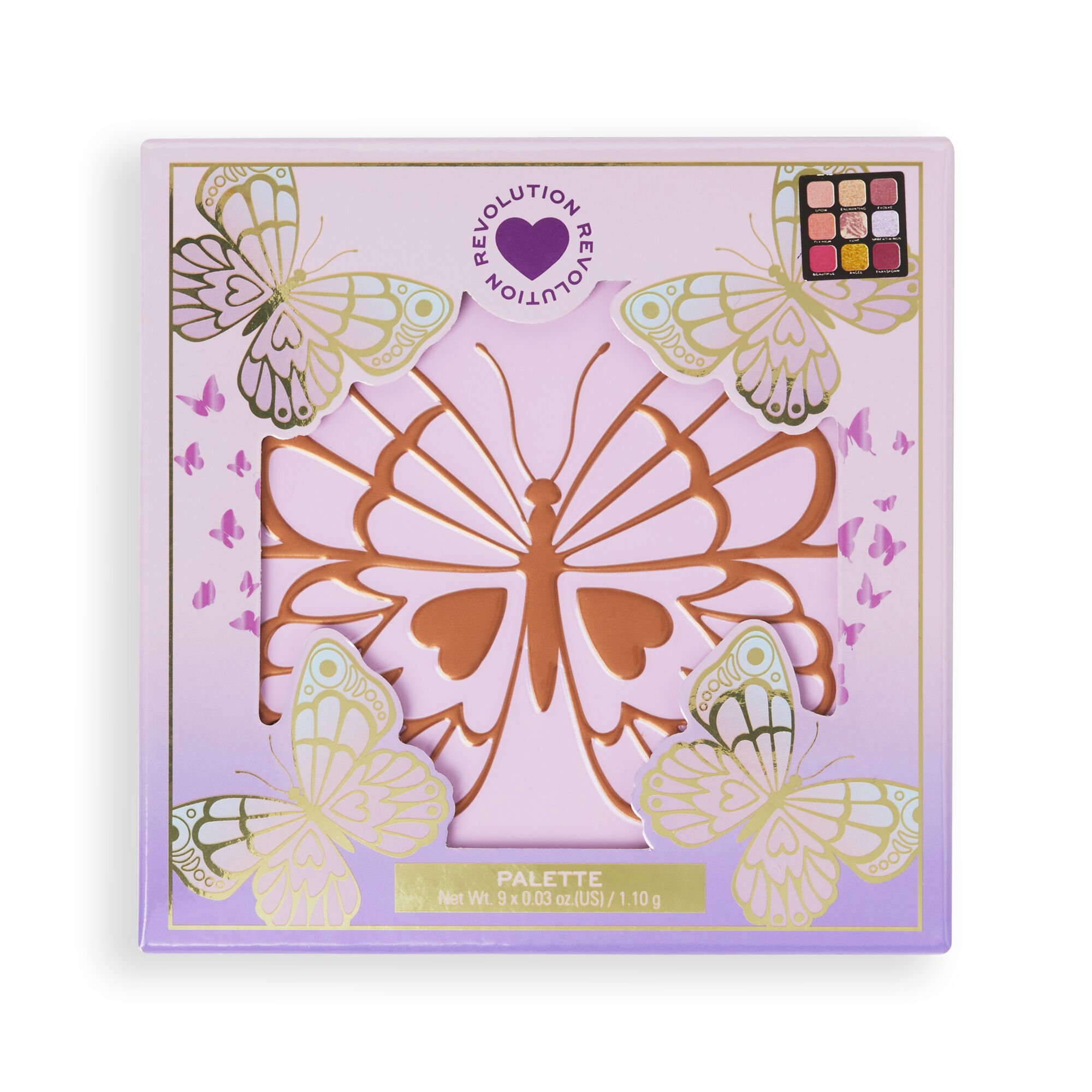 I Heart Revolution Butterfly Wonderland Eyeshadow Palette