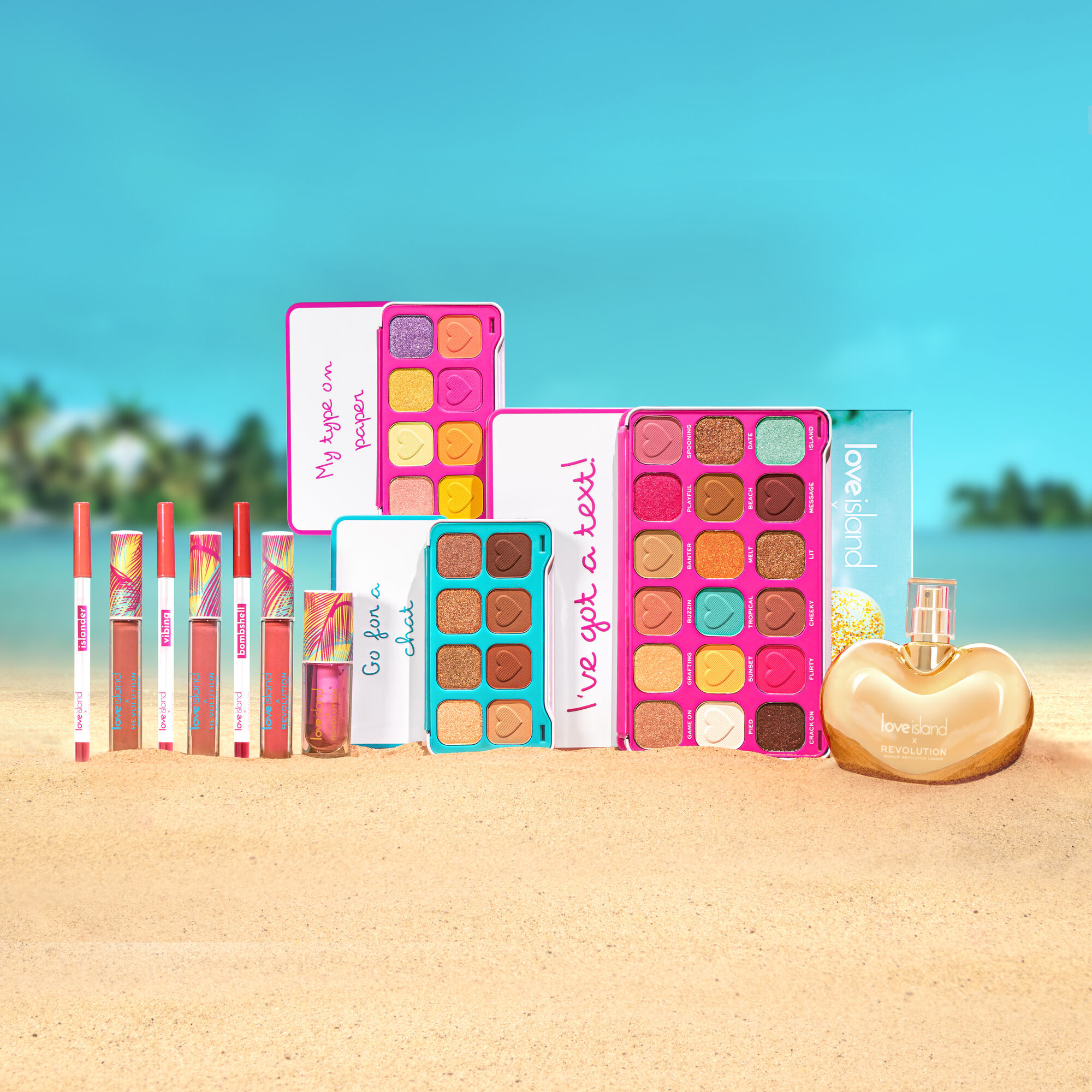 Love Island x Makeup Revolution Coupled Up Lip Kit Bombshell | Revolution  Beauty