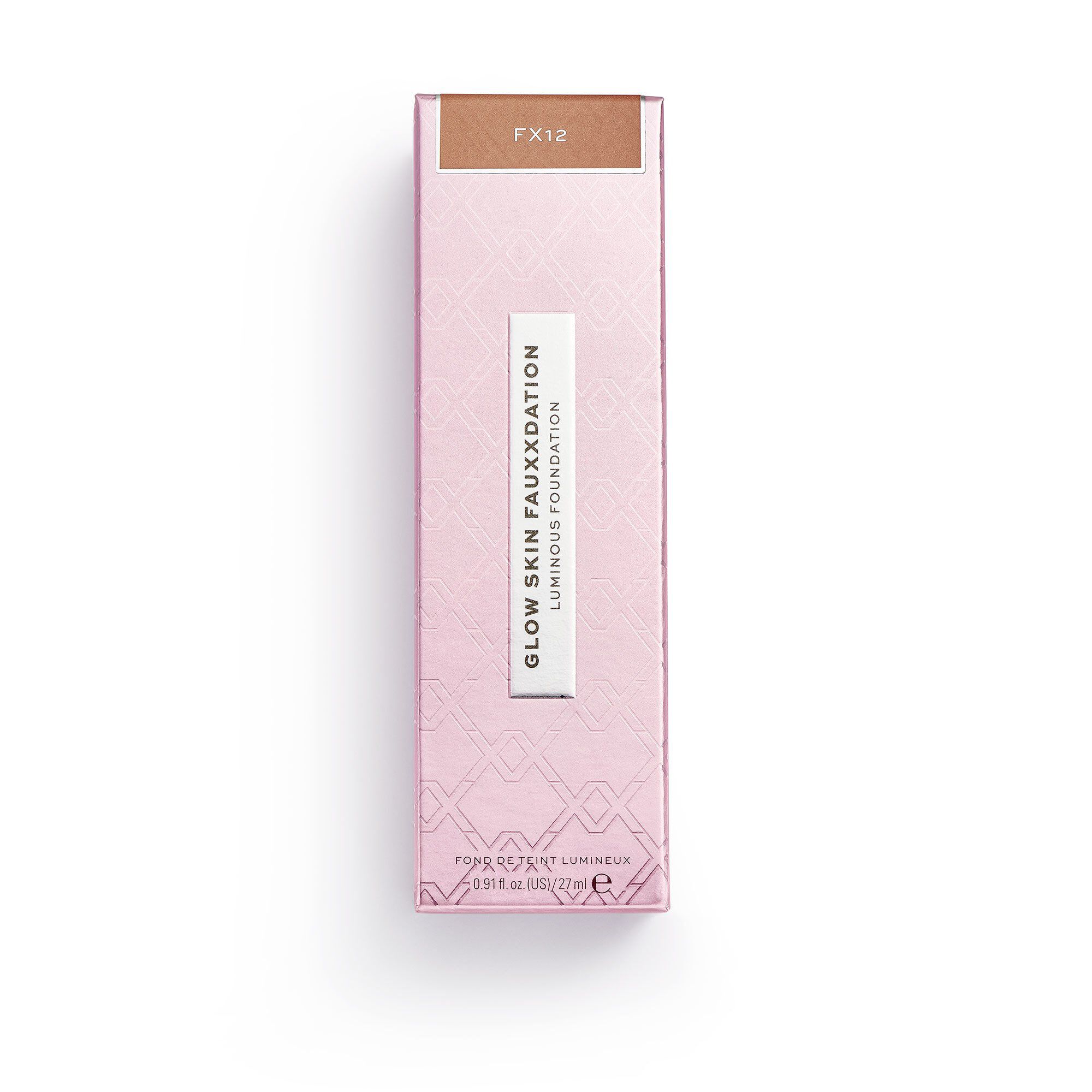 XX Revolution Glow Skin FauXXdation Foundation FX12