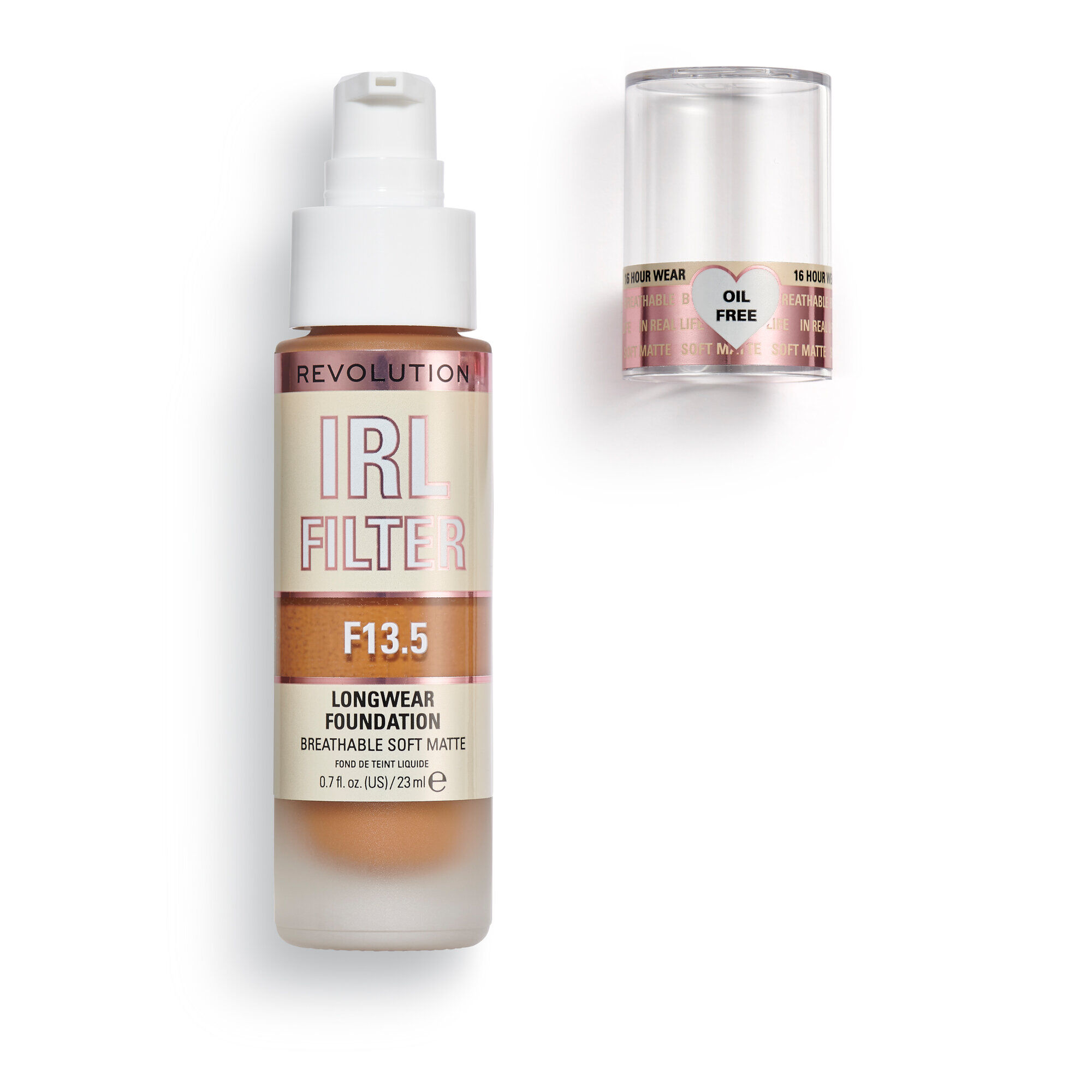 Revolution IRL Filter 16H Longwear Soft Matte Foundation F13.5