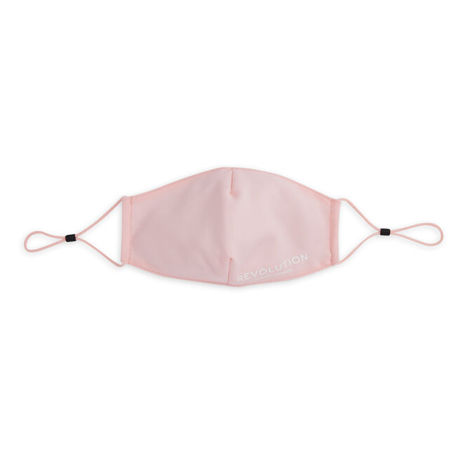 Makeup Revolution Re-useable Fabric Face Covering Pink 2 Pack