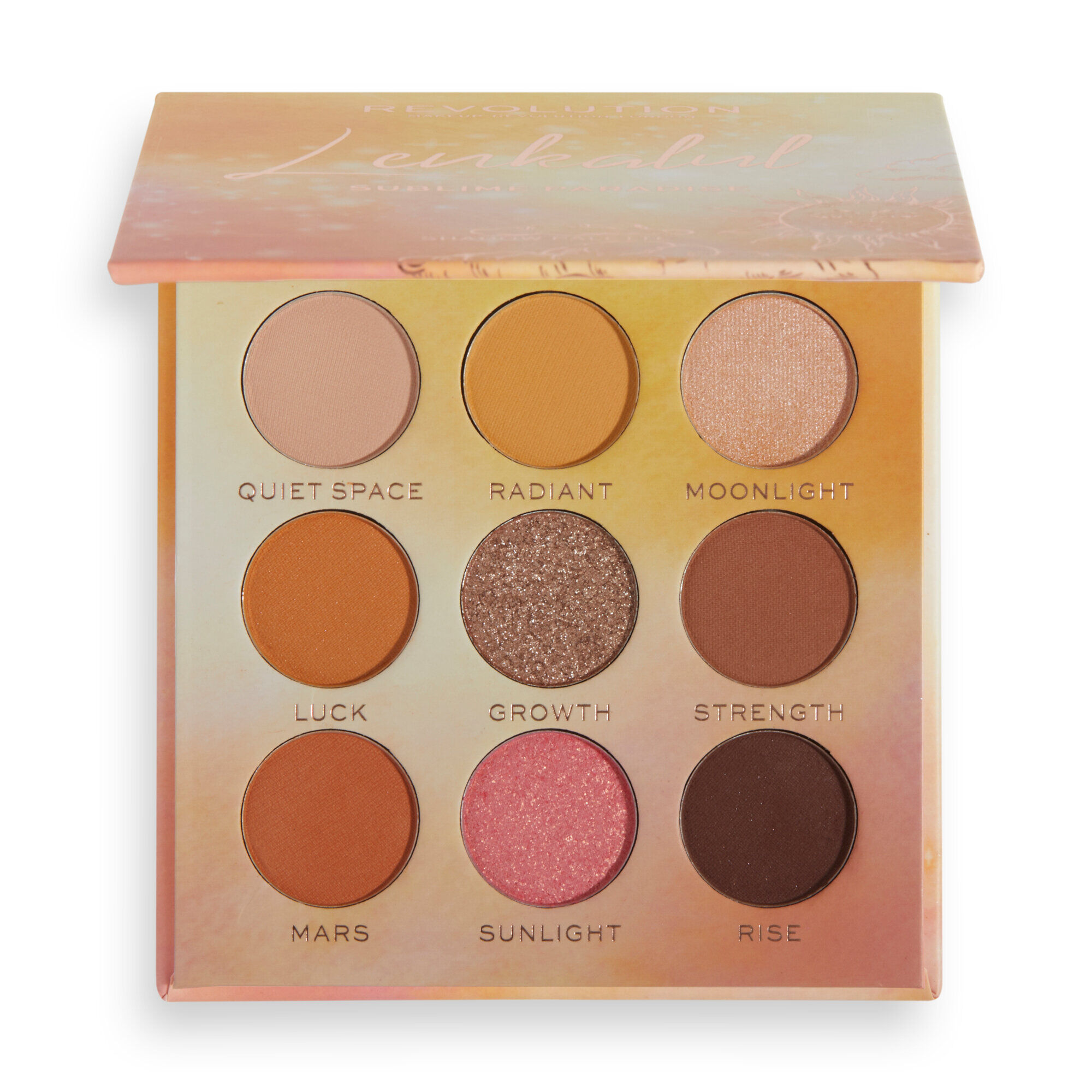 Makeup Revolution x Lenkalul Sublime Paradise Shadow Palette