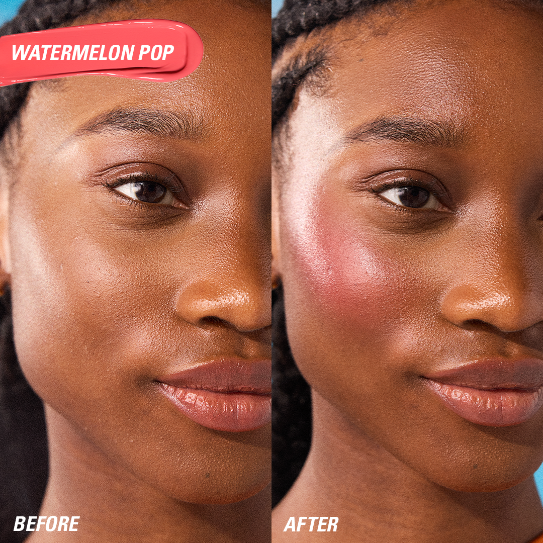 Revolution Superdewy Liquid Blush Burst Watermelon Pop Coral