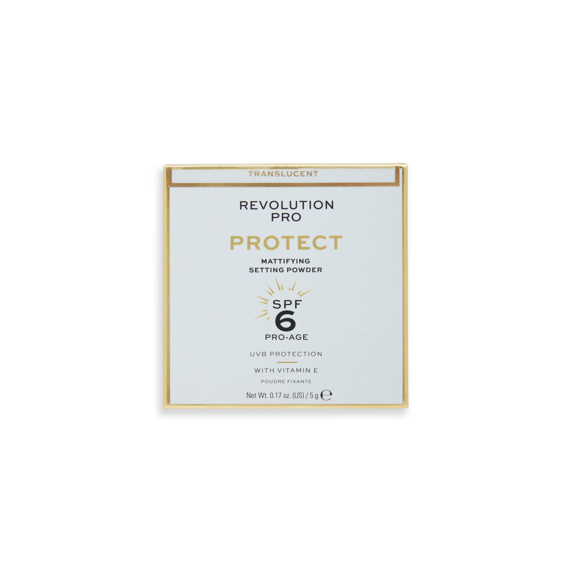 Revolution Pro Protect Mattifying Translucent Pressed Setting Powder SPF6