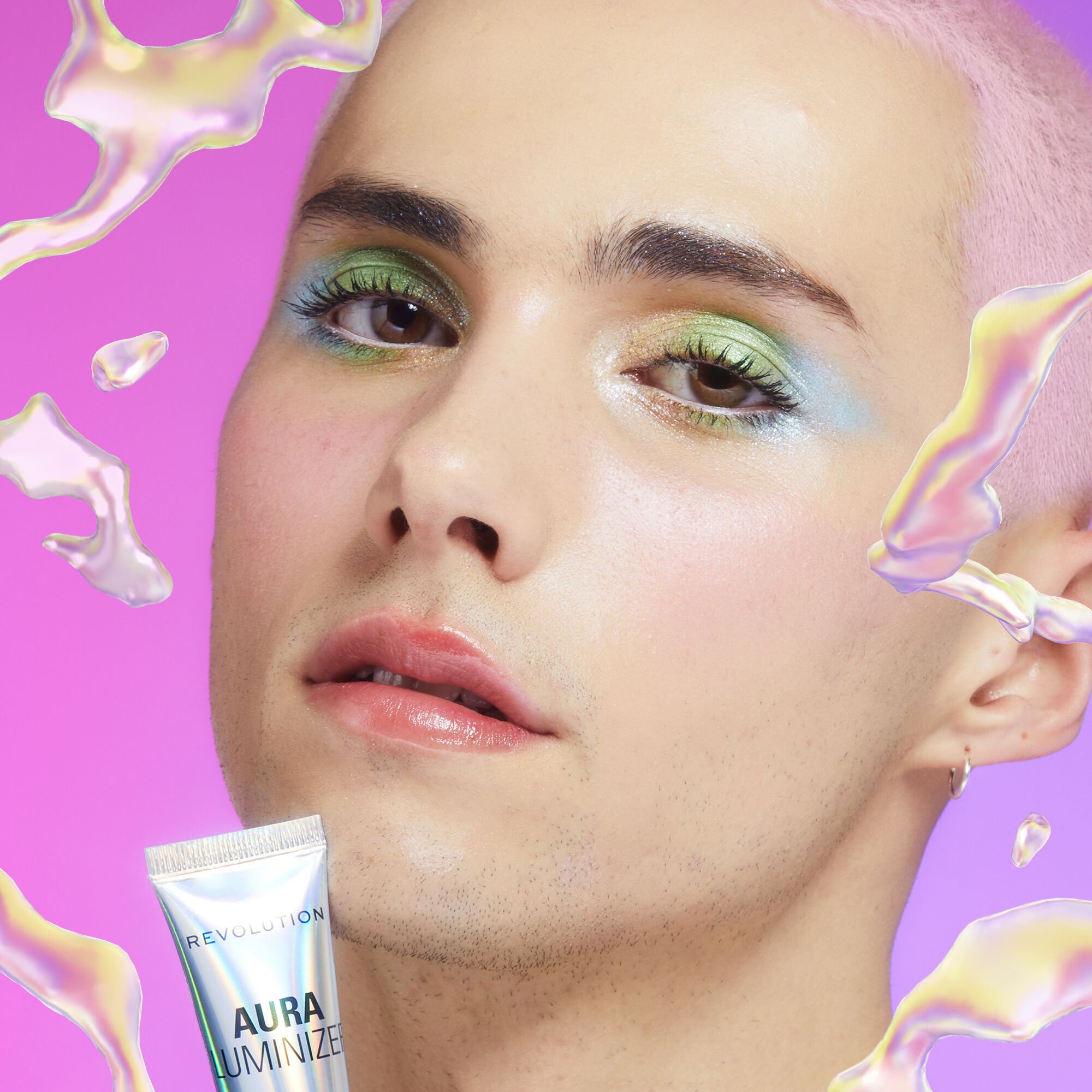 Makeup Revolution Mood Switch Aura Highlight Trippin Pink