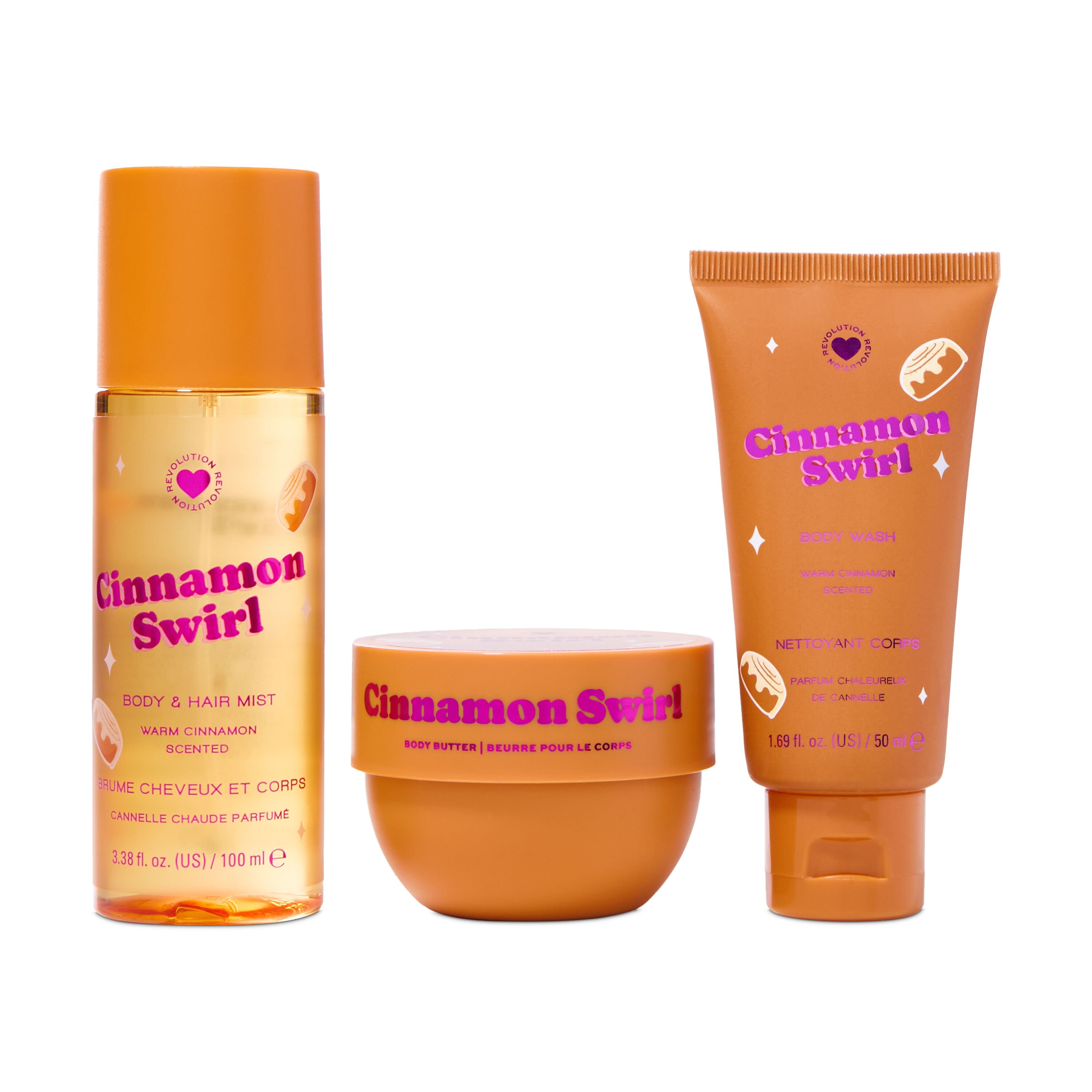 I Heart Revolution Cinnamon Swirl Gift Set