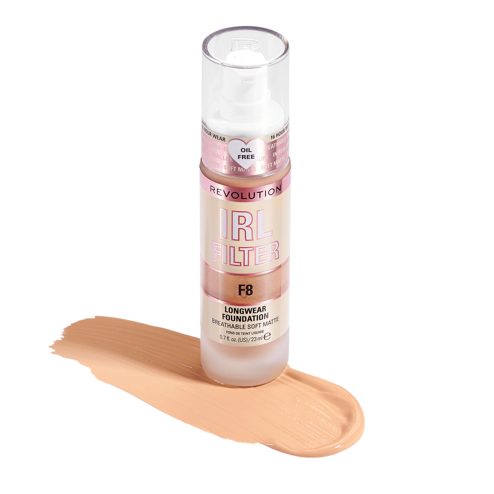 Revolution IRL Filter 16H Longwear Soft Matte Foundation F8