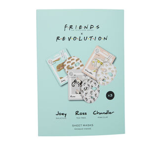 Friends X Makeup Revolution Male Sheet Mask Set