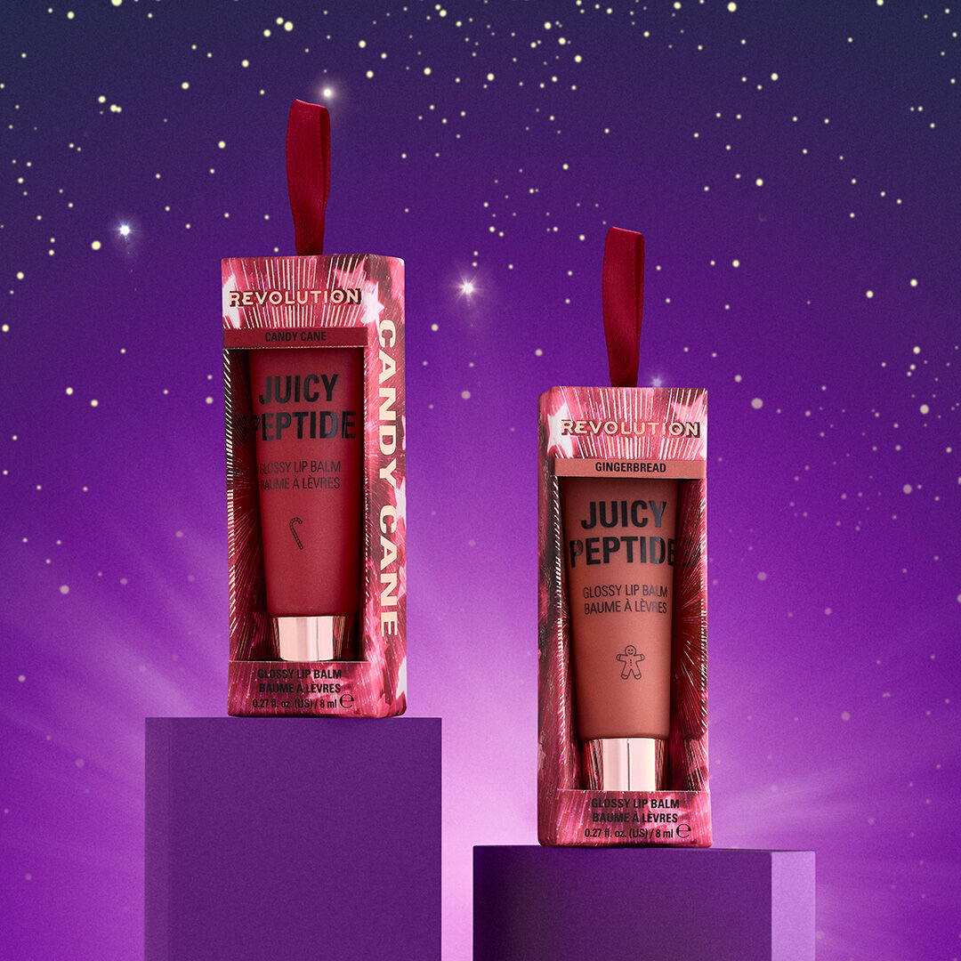 Revolution Juicy Peptide Mini Lip Balm Gift Set