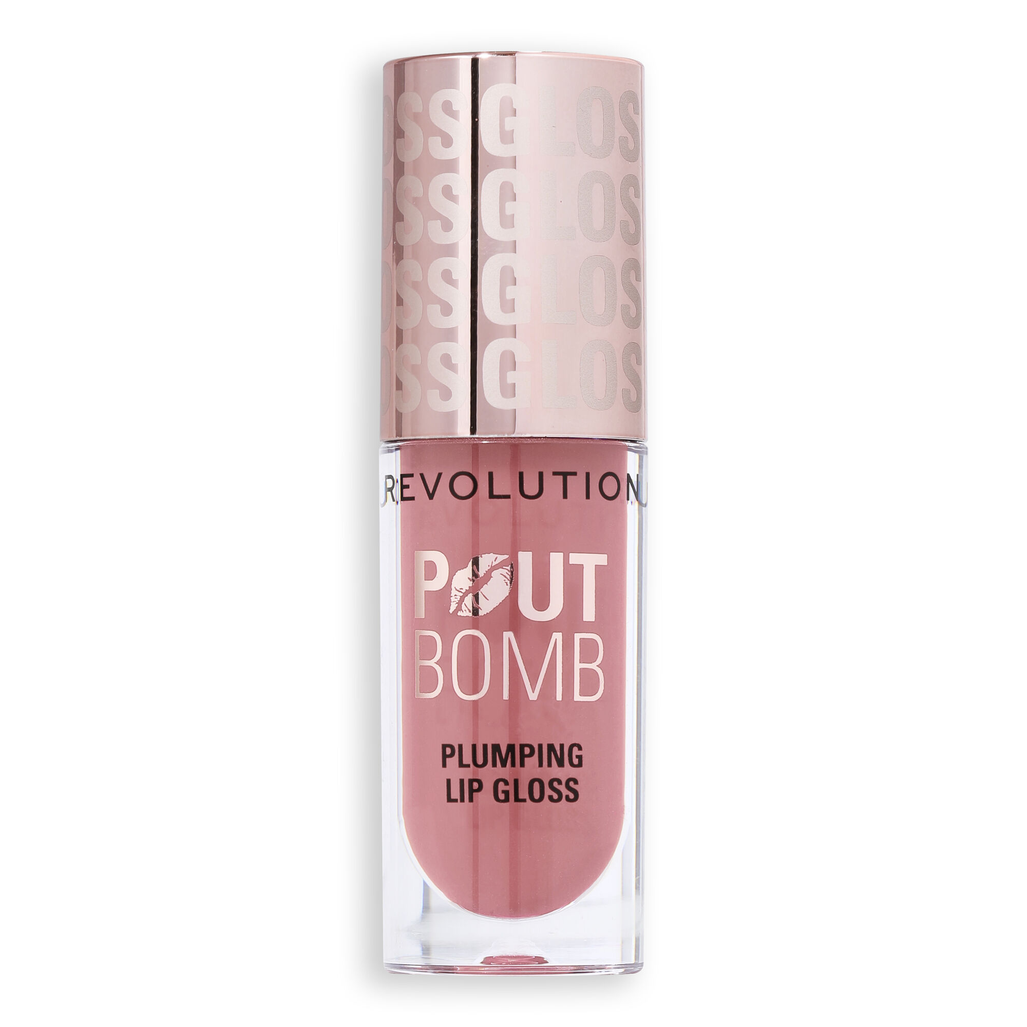 Revolution Pout Bomb Plumping Gloss Kiss Baby Pink