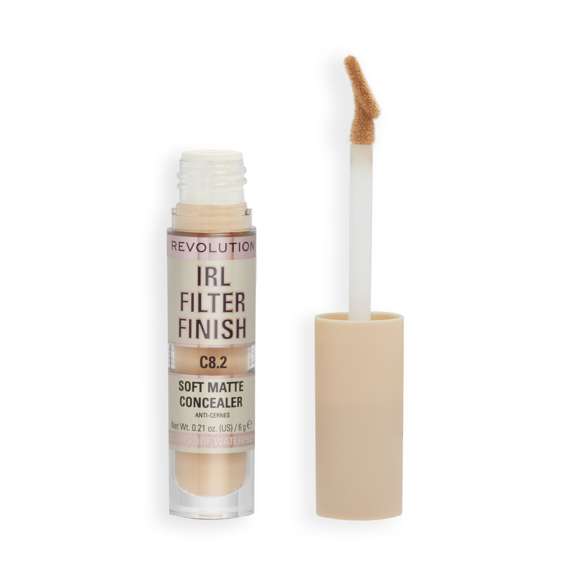 Revolution IRL Filter 16H Hydrating Full Coverage Concealer C8.2