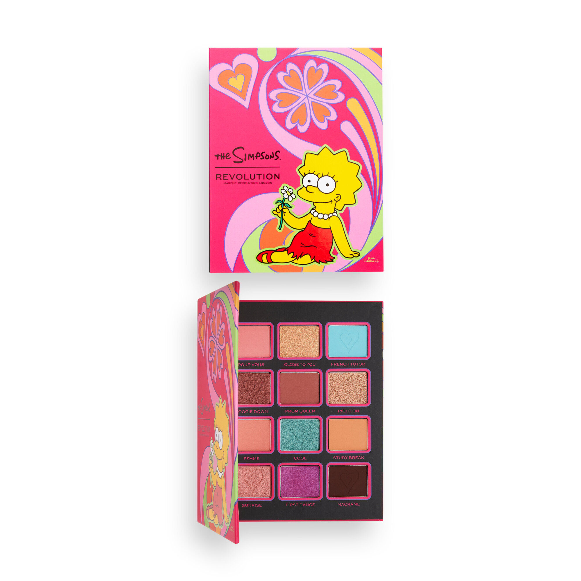 Makeup Revolution The Simpsons Summer of Love Palette Lisa
