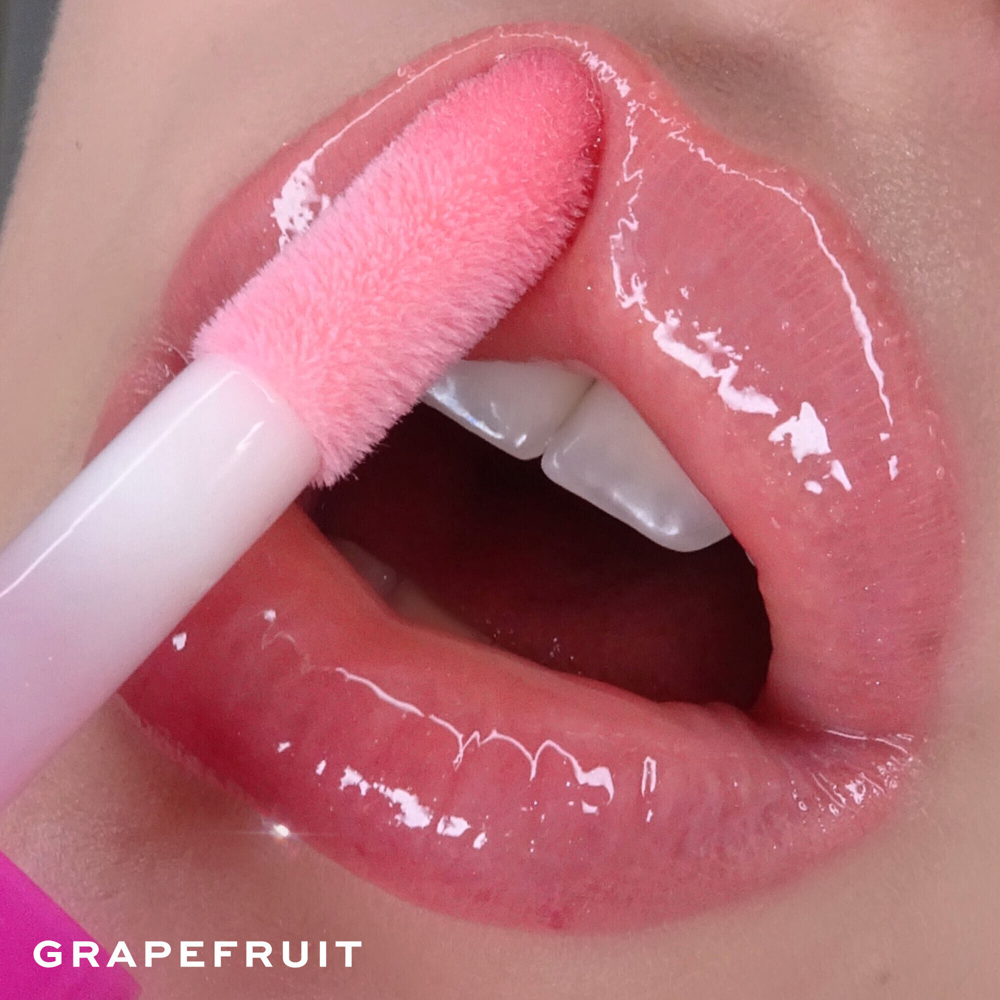 Makeup Revolution Juicy Pout Lip Gloss Grapefruit