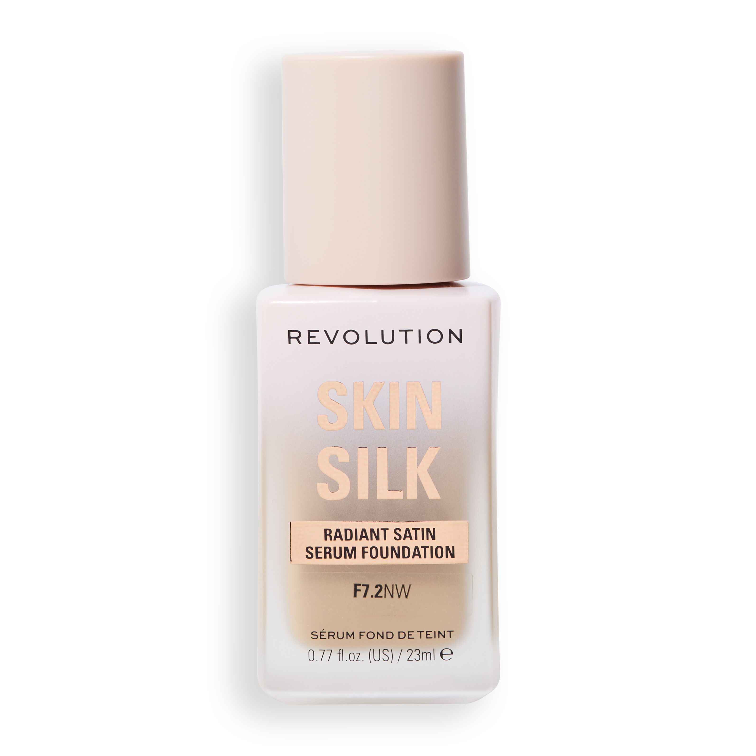 Revolution Skin Silk Radiant Satin Serum Foundation F7.2NW