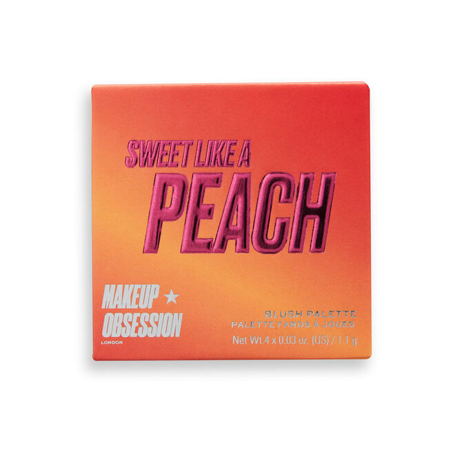 Makeup Obsession Blush Crush Palette Sweet as a Peach