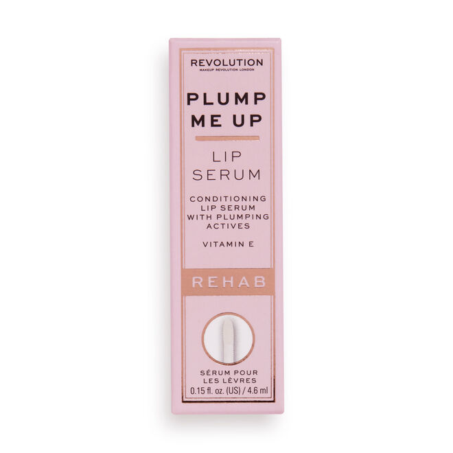 Makeup Revolution Rehab Plump Me Up Lip Serum Pink Glaze