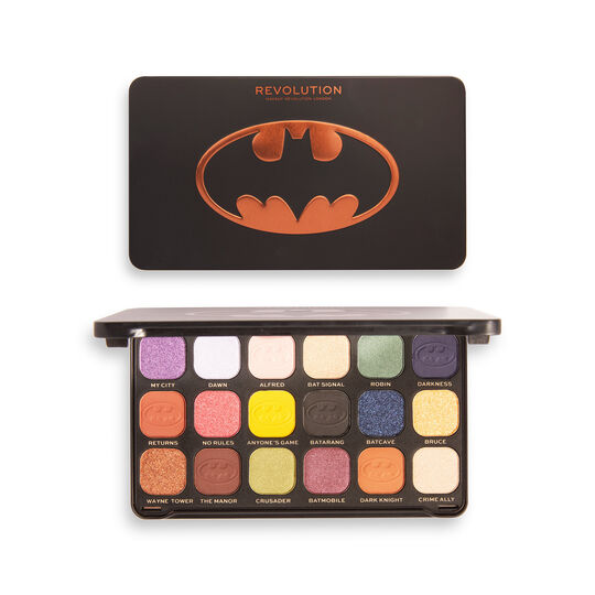 Batman™ X Makeup Revolution This City Needs Me Forever Flawless Eyeshadow Palette
