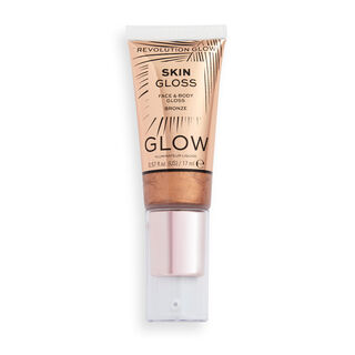 Makeup Revolution Glow Face & Body Gloss Illuminator Bronze
