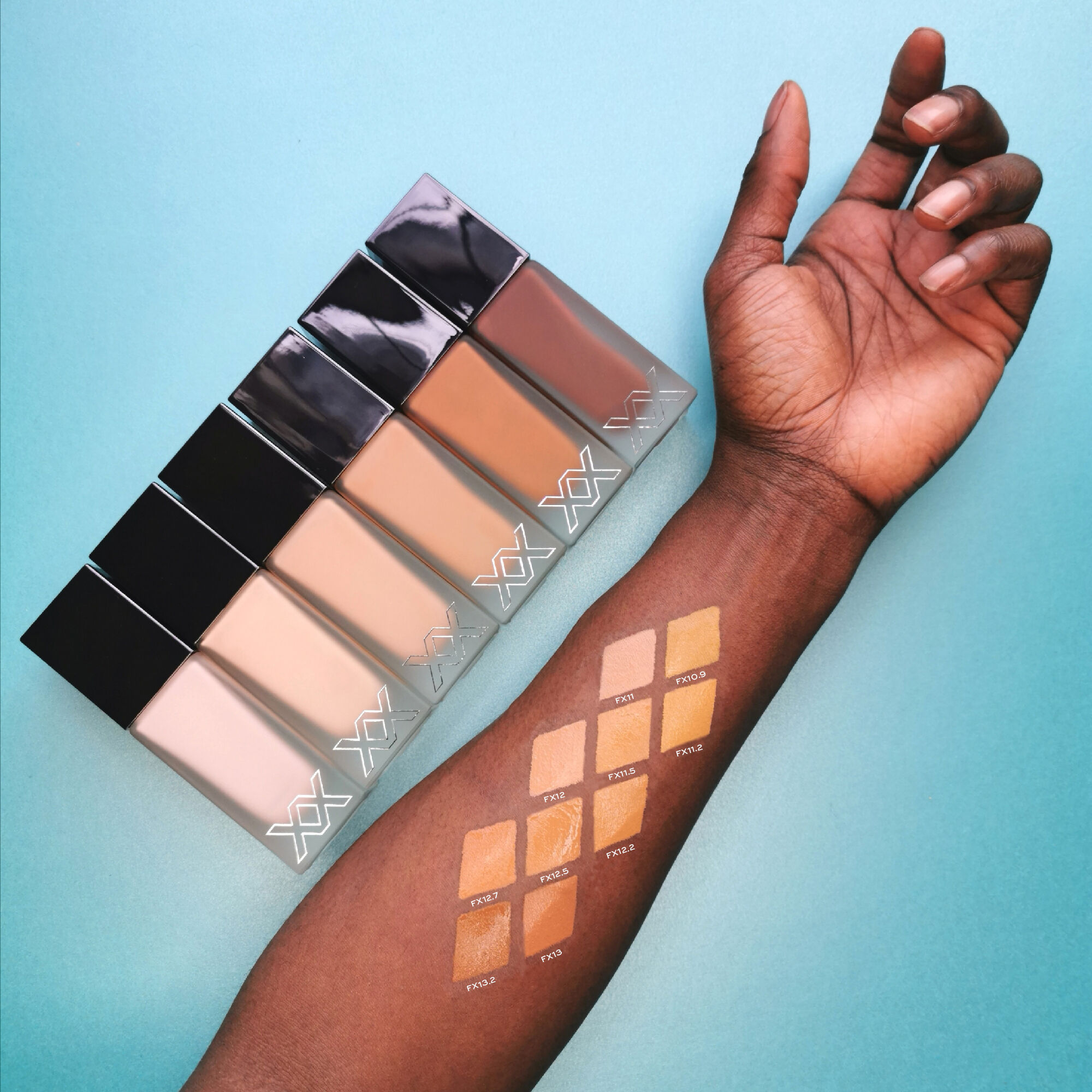 XX Revolution Liquid Skin FauXXdation Double FiXX Foundation