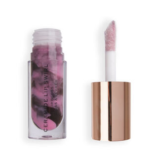 Makeup Revolution Ceramide Swirl Lip Gloss Cherry Mauve