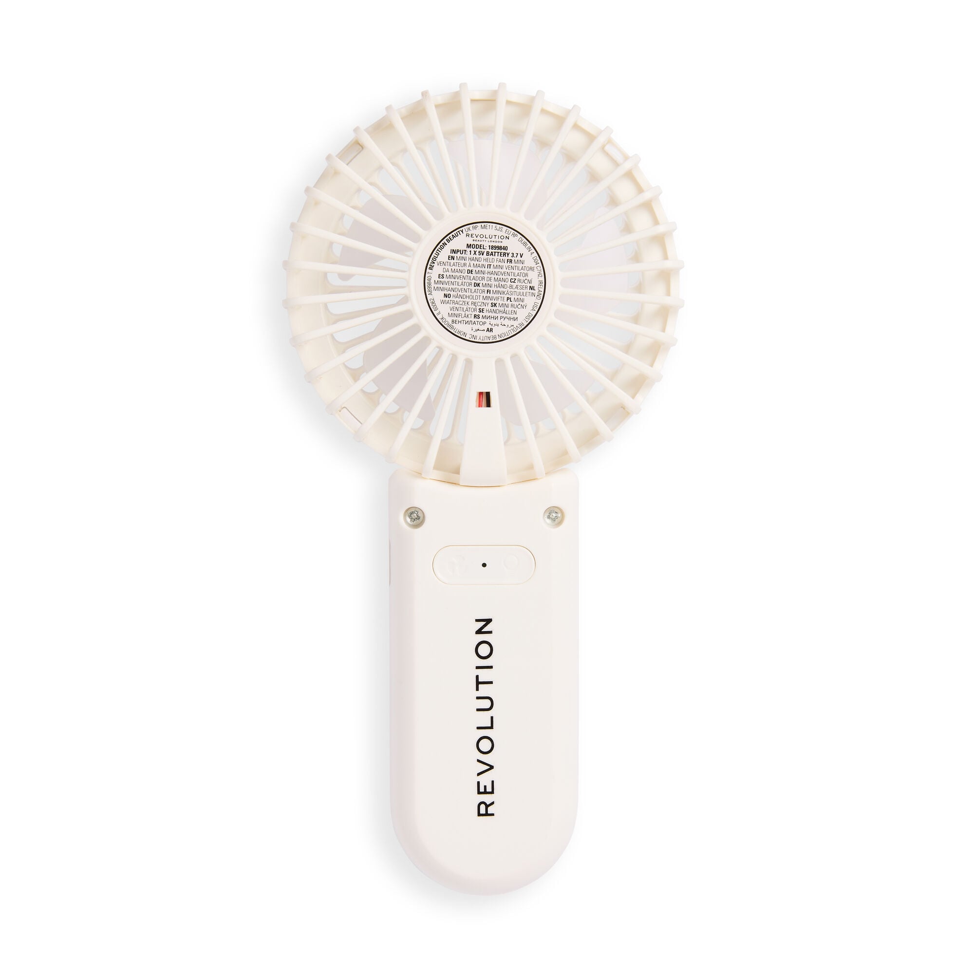 Revolution Poolside Hand Held Electric Fan White