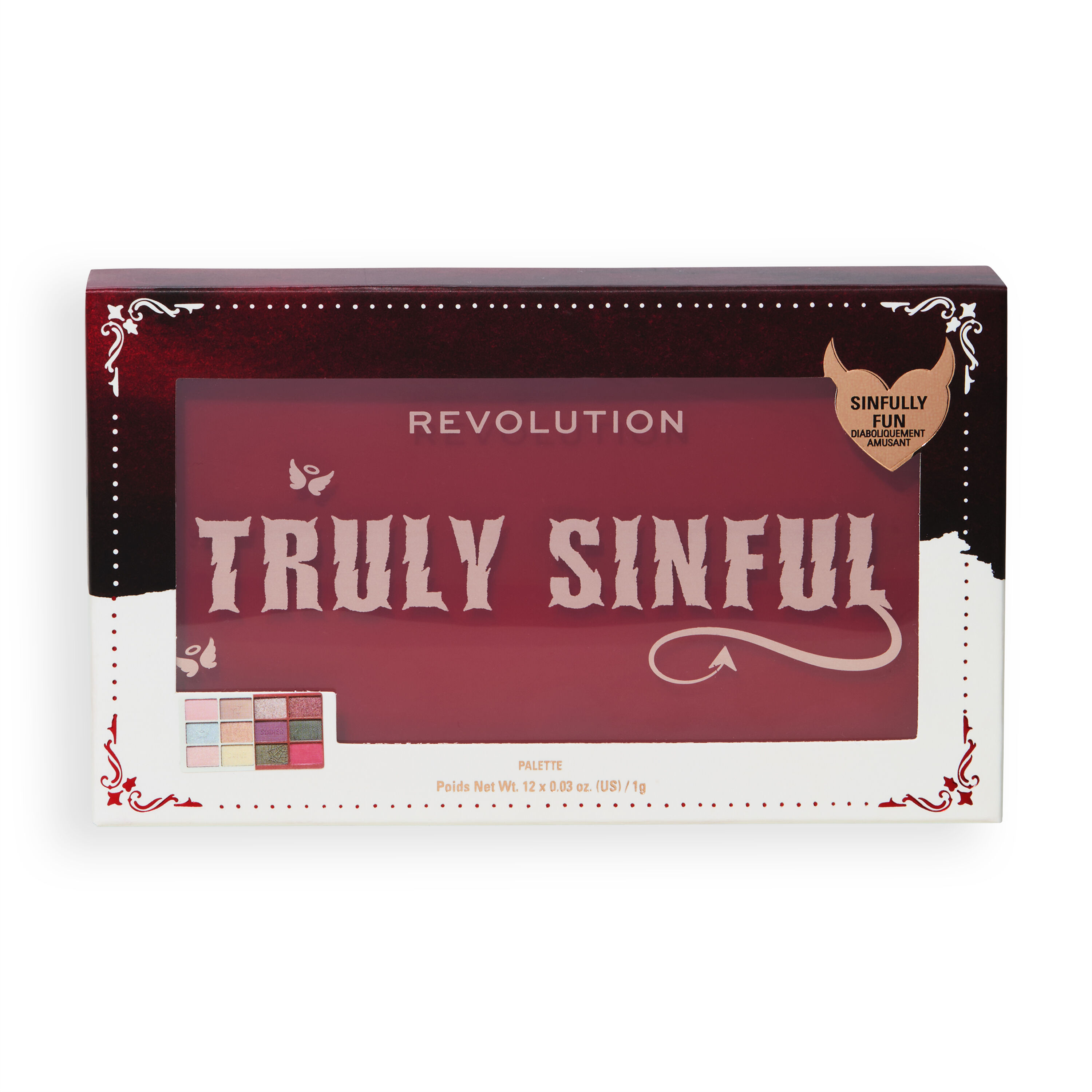 Revolution Truly Sinful Eyeshadow Palette