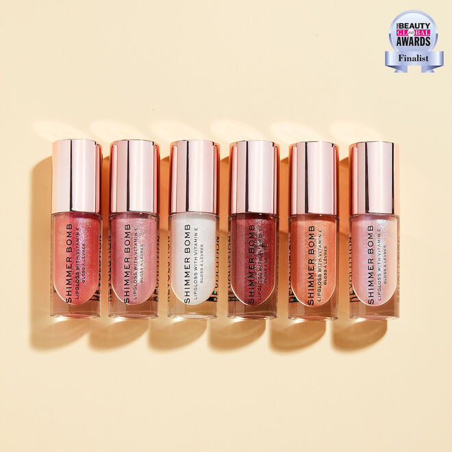 Revolution Shimmer Bomb Lip Gloss Glimmer Revolution Shimmer Bomb Lip Gloss Glimmer