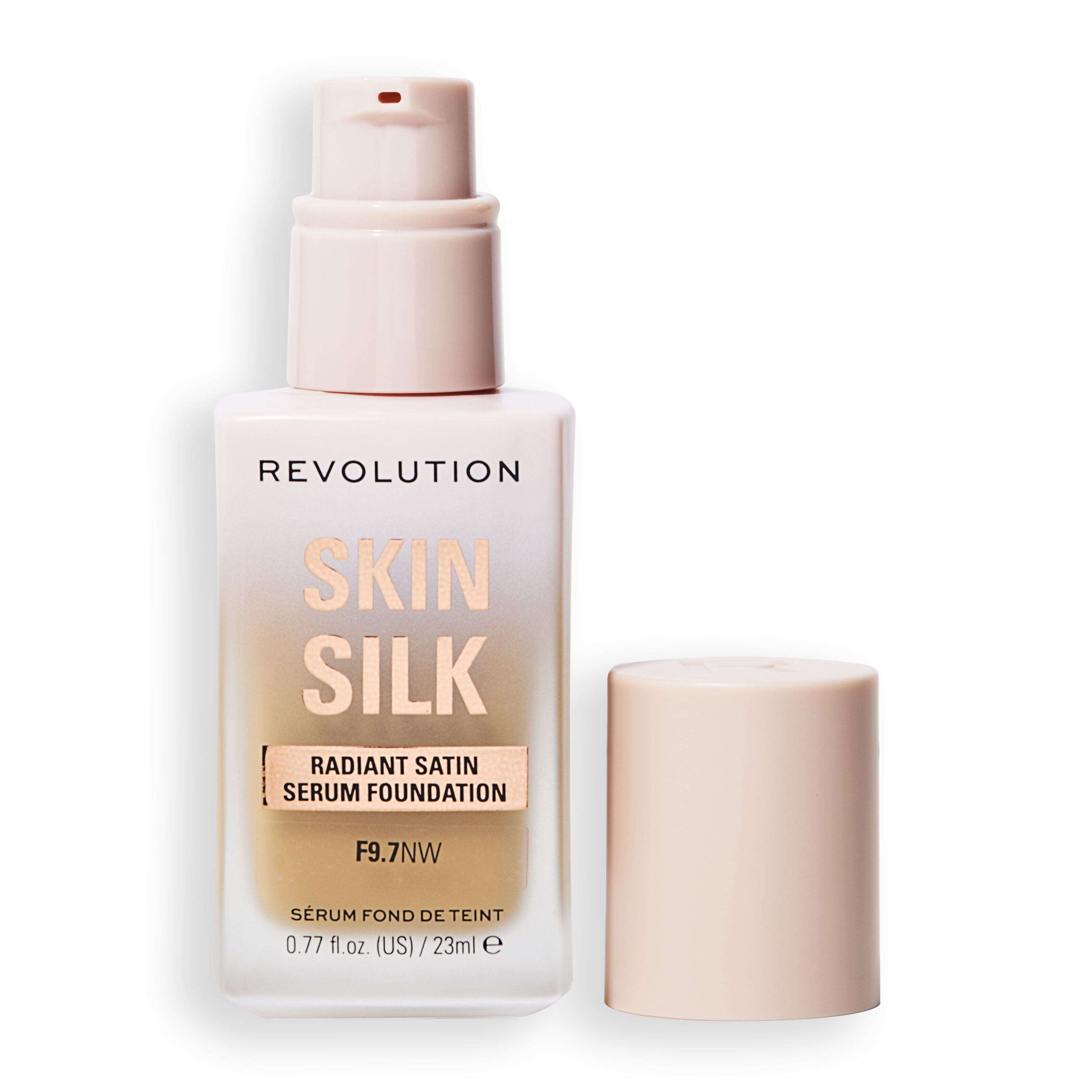 Revolution Skin Silk Radiant Satin Serum Foundation F9.7NW