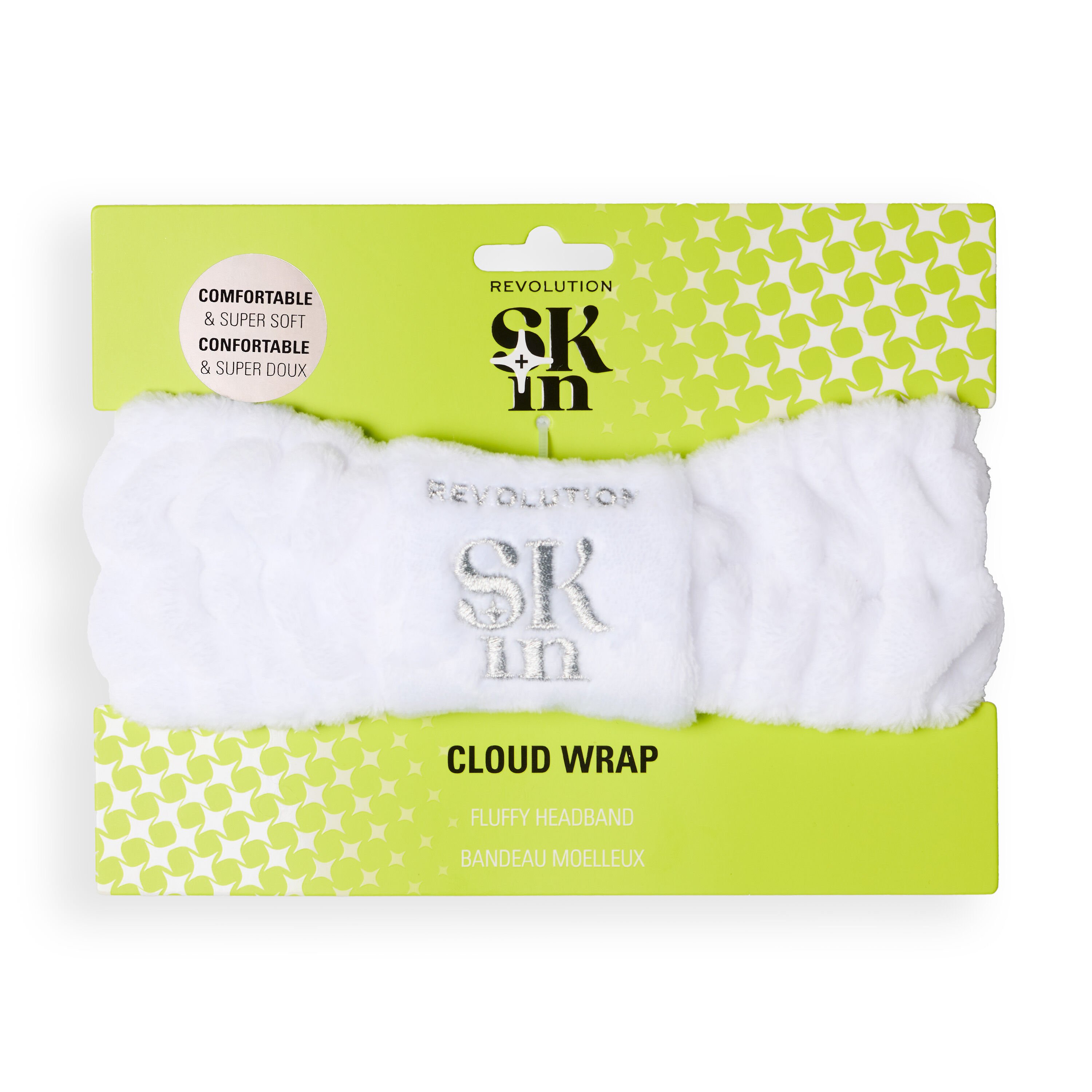 Revolution Skin Microfibre Skincare Headband White