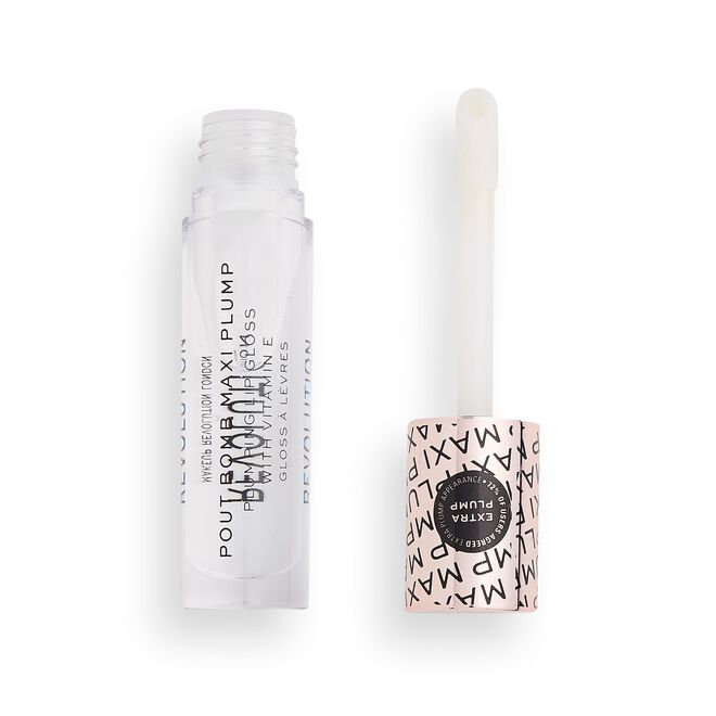 Makeup Revolution Pout Bomb Maxi Plump Lip Gloss Glaze