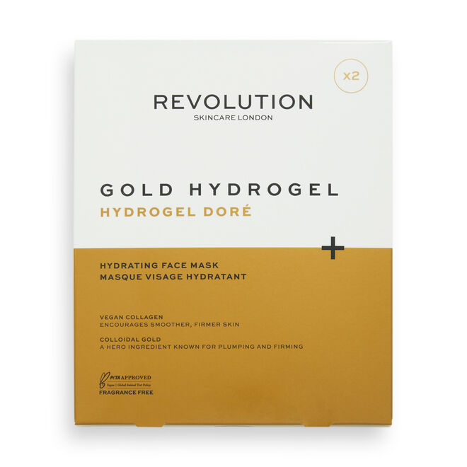 Revolution Skincare Gold Hydrogel Face Mask