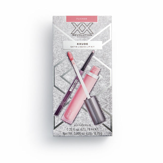 XX Revolution Xxude Liquid Lip Kit Flicker Gift Set