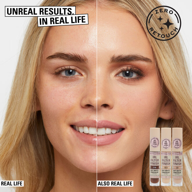 Makeup Revolution IRL Filter Finish Concealer C4